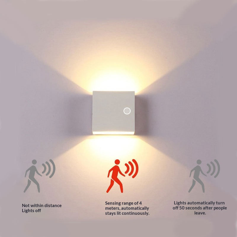 Modern Minimalist LED Wall Sconce pour chambre d'hôtel côté lit et Hallway
