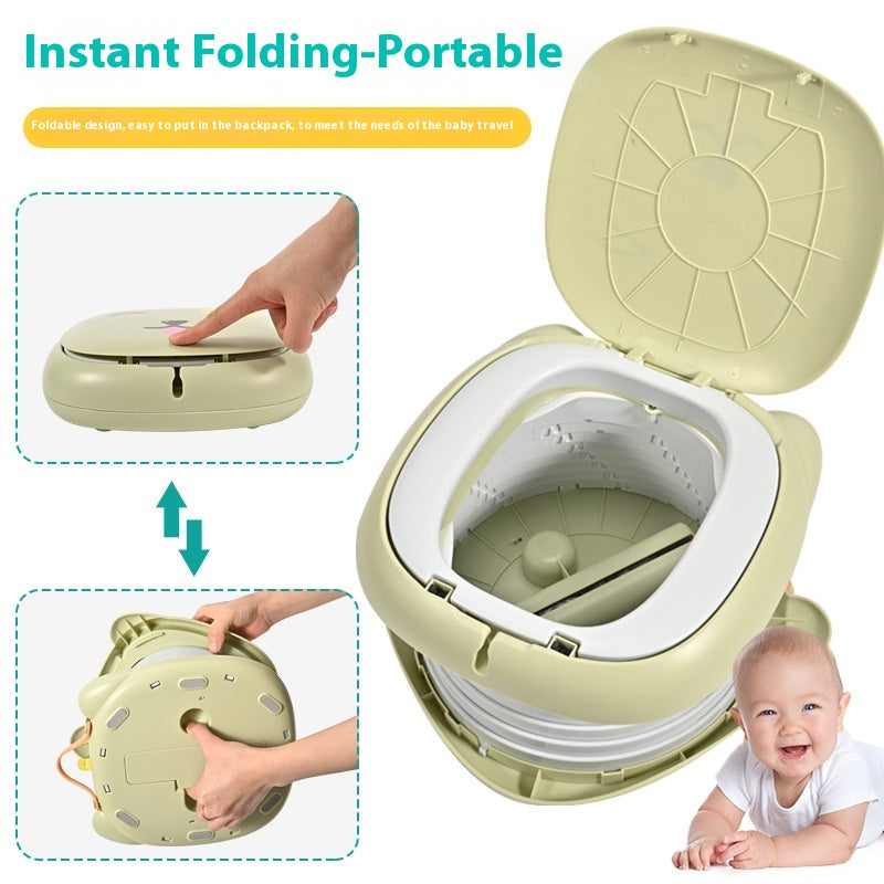 Cartoon Toilettes pliables pour enfants Mobile