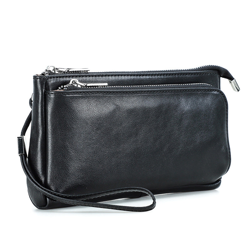 Sac de rangement multifonctions à fermeture zippée à grande capacité
