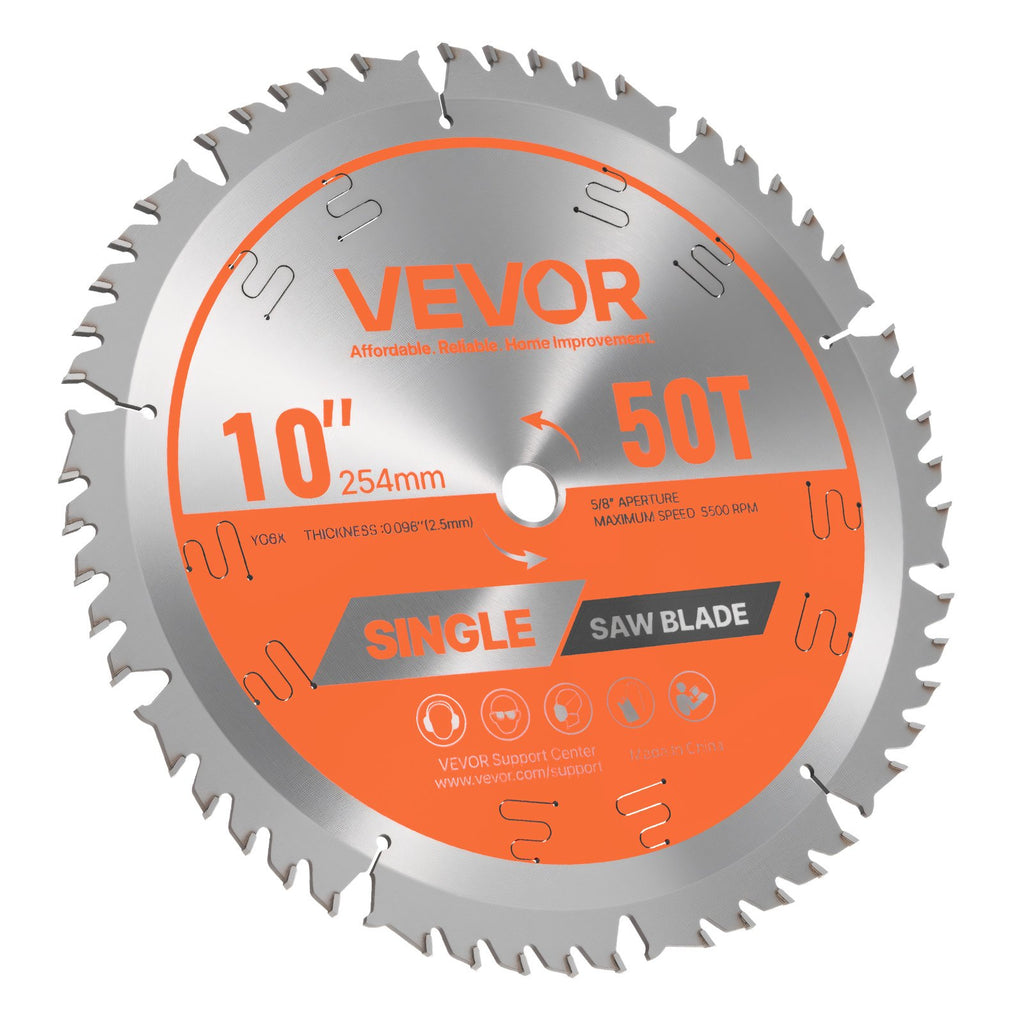 Lame de coupe de bois de scie circulaire pour scie circulaire 10 pouces 50 dents