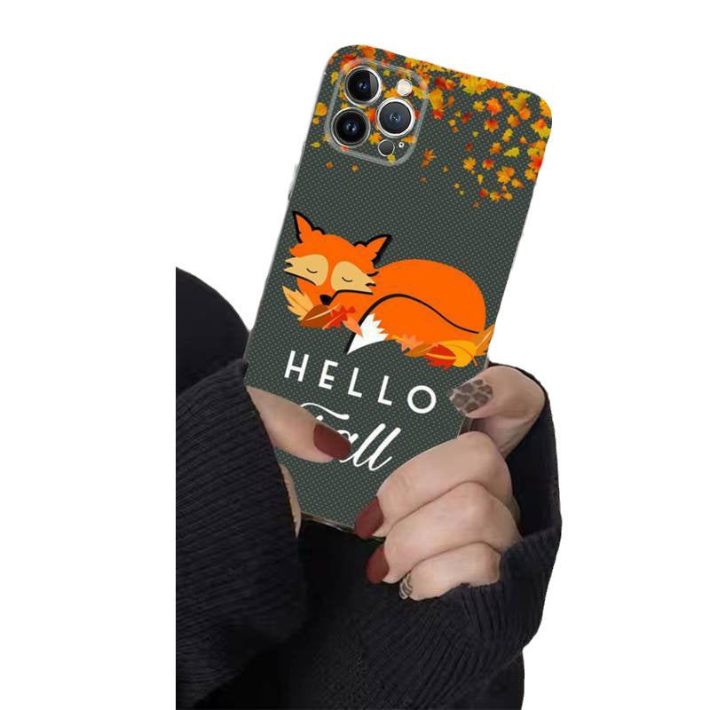 Case téléphone Commerce extérieur Couple Halloween lampe de citrouille Étui téléphonique