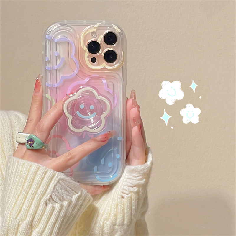 Halo cas de téléphone de fleur de soleil teinte de soleil