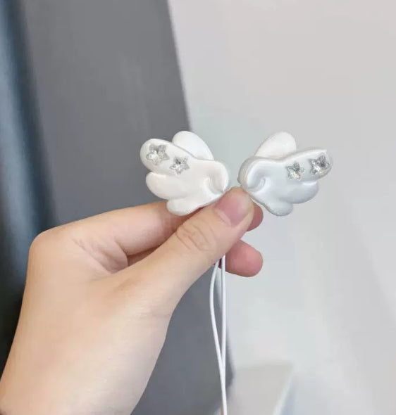 Décoration de casque à aile étoilée en trois dimensions