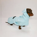 Poncho imperméable à capuchon pour chien