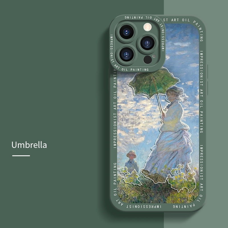 Boîtier de téléphone résistant à la chute en silicone liquide