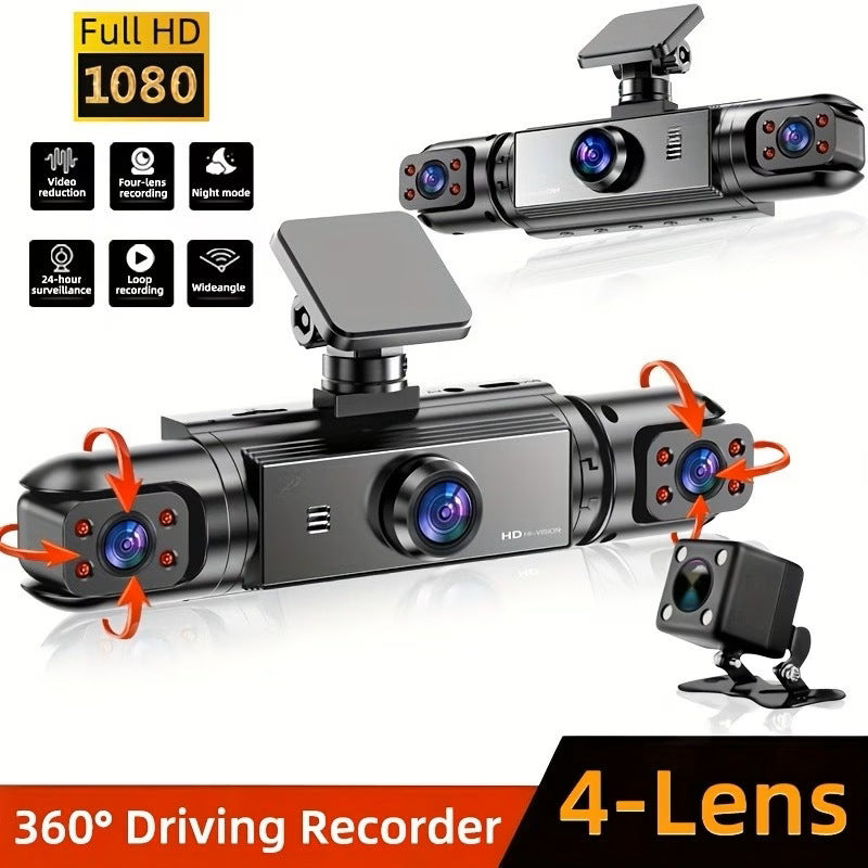 En option Dashcam panoramique haute définition