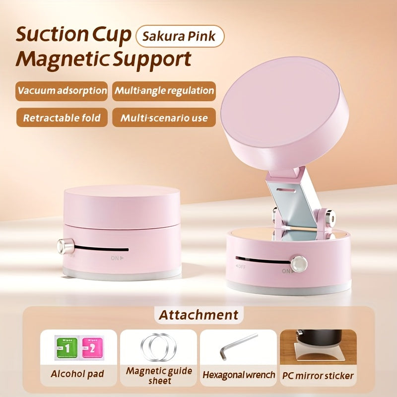 Support de téléphone ultra magnétique pliable sur le support de téléphone de voiture Dashboard Téléphone Bracket 360 Degree Ro