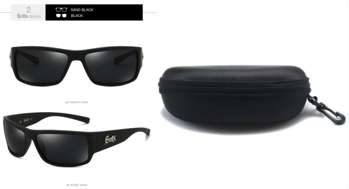 Lunettes de soleil Polarisées Hip-hop Fashion