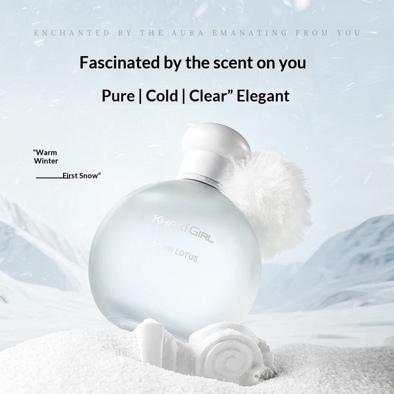 Kaki fille neige lotus parfum pour les femmes long-lasting fragrance