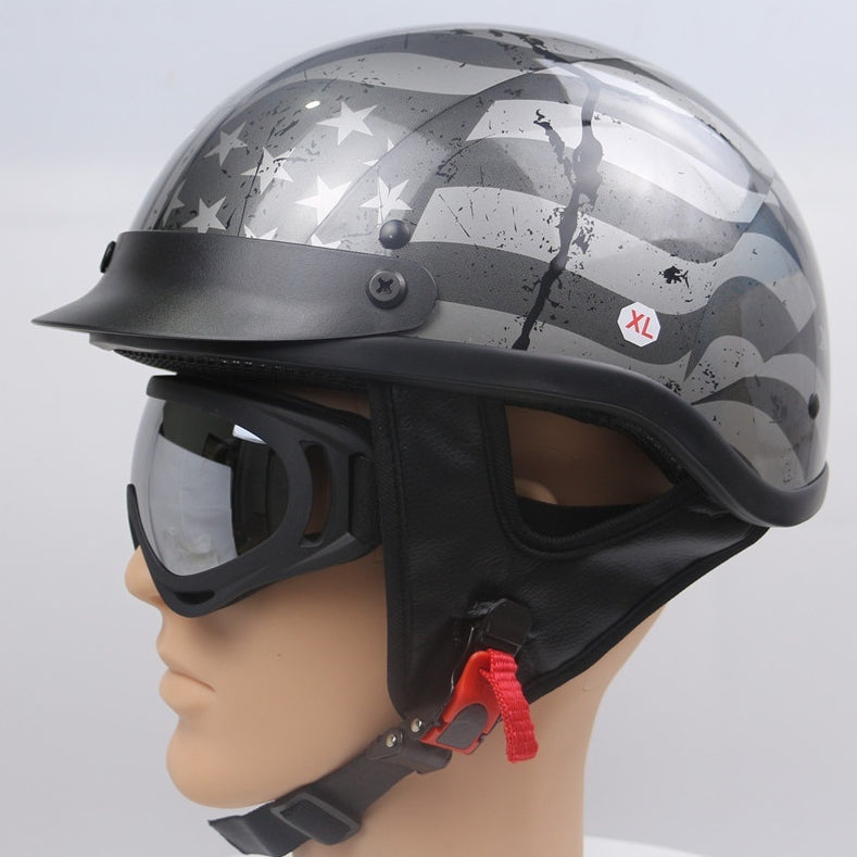 Casque de moto électrique en plastique