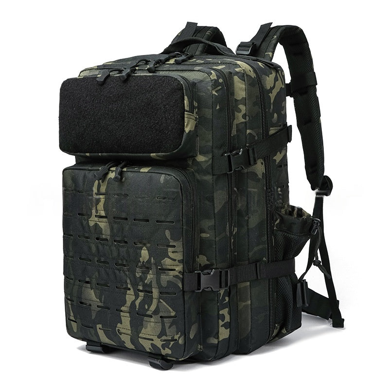Sac à dos tactique laser 45L pour les sports de plein air et l'escalade de montagne