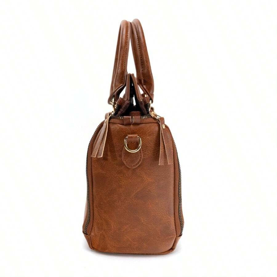 Ladies Vintage Tote Bag - Sac à main de grande capacité avec plusieurs poches