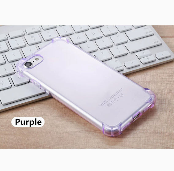 Coque de téléphone Airbag Drop-Proof transparent Silicone housse de protection douce
