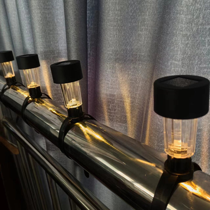 Lampe de paysage solaire avec petit tube léger