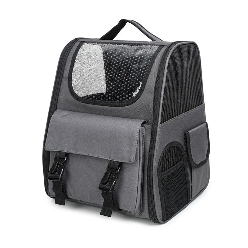 Sac à dos respirant transparent pour chats et chiens