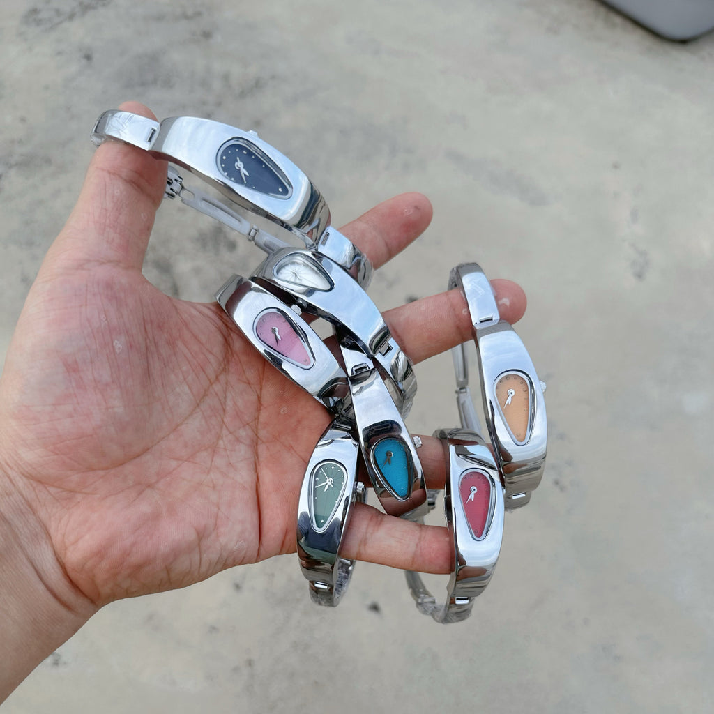 Vintage Bracelet de goutte d'eau Montre Quartz