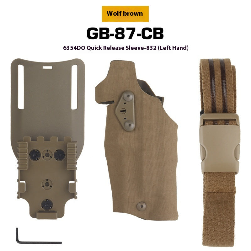 Tactiques de l'extérieur de la main gauche Waist Bag Warmer jambe