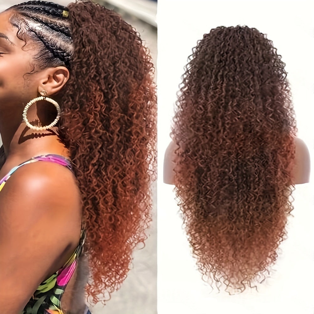 Perruque synthétique de style africain