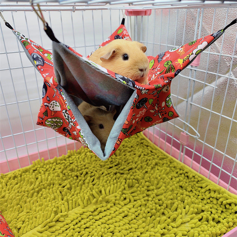 Chaud double couche Sandwich Hammock Pet