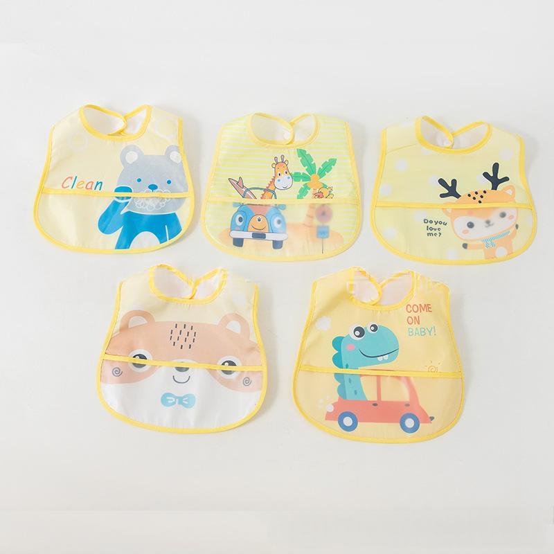 Bibs pour enfants Sans manches Veste de style Back-to-front Garment