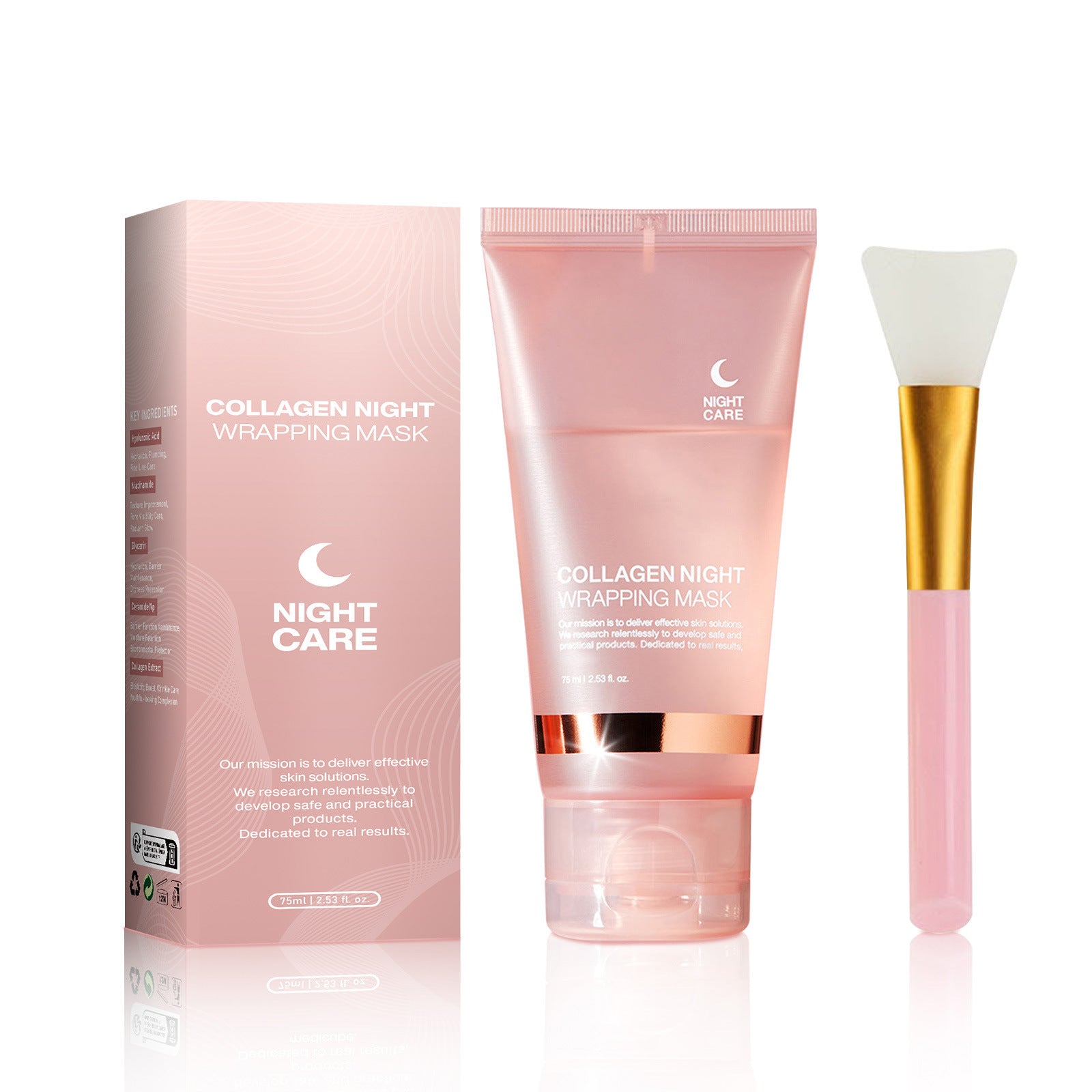 Masque de collagène sans marque pour augmenter l'élasticité de la peau