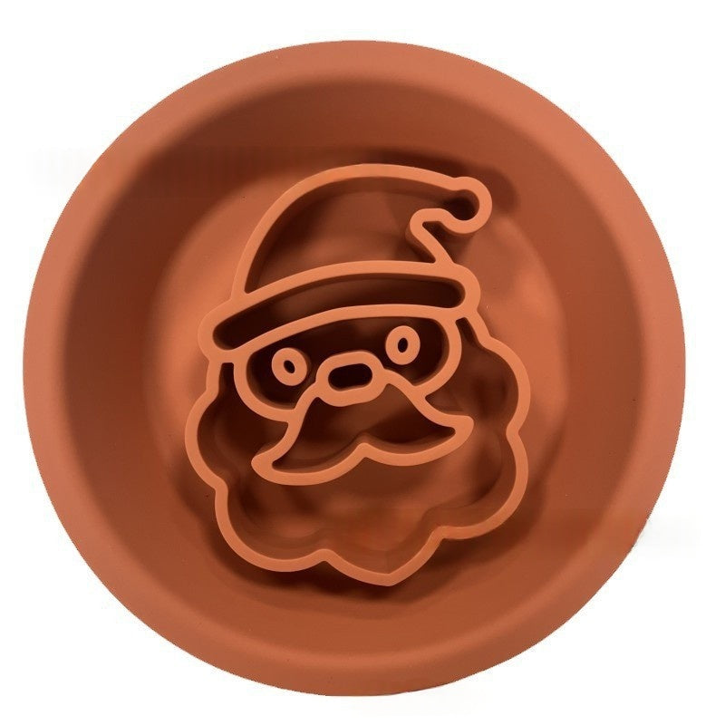 Bol à alimentation lente Silicone Pet Supplies pour chats et chiens