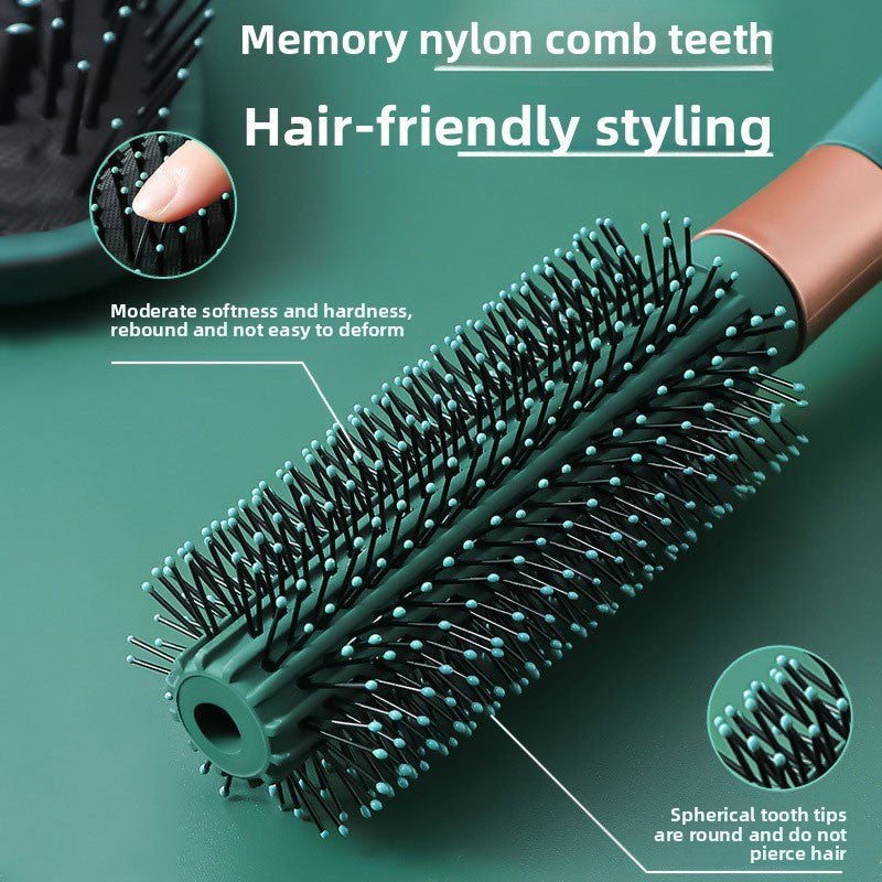 Ensemble de brosse à cheveux 4pcs pour les femmes Salon professionnel de coiffure Peigne massage brosse à cheveux