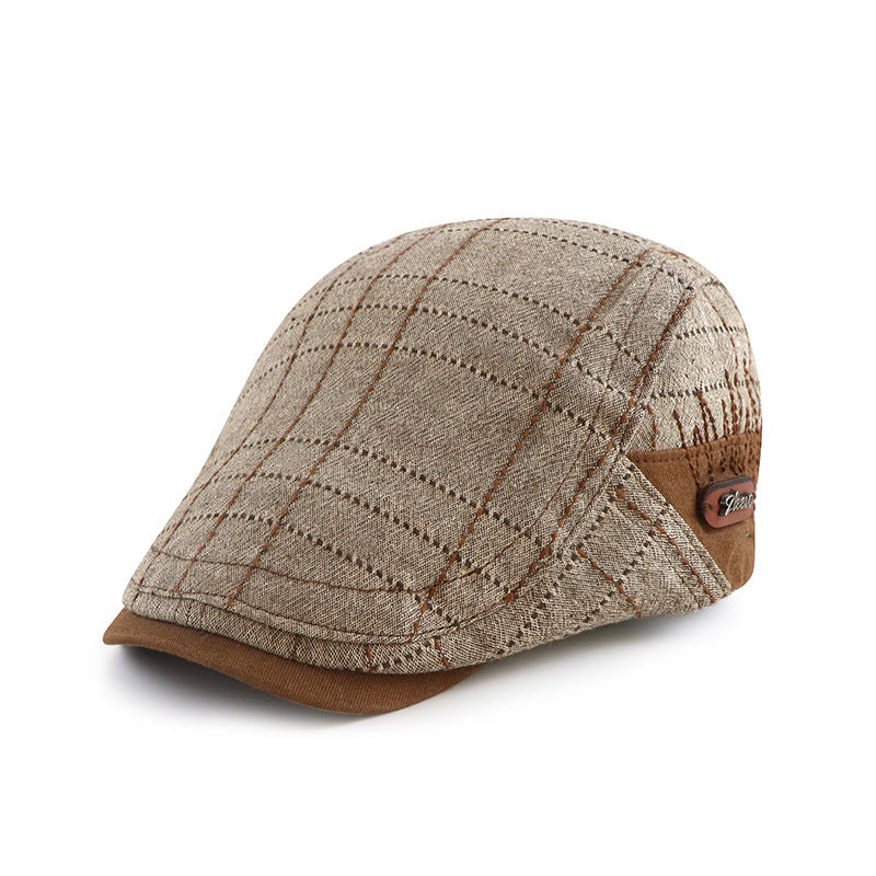 Beret élégant rétro casual pour hommes