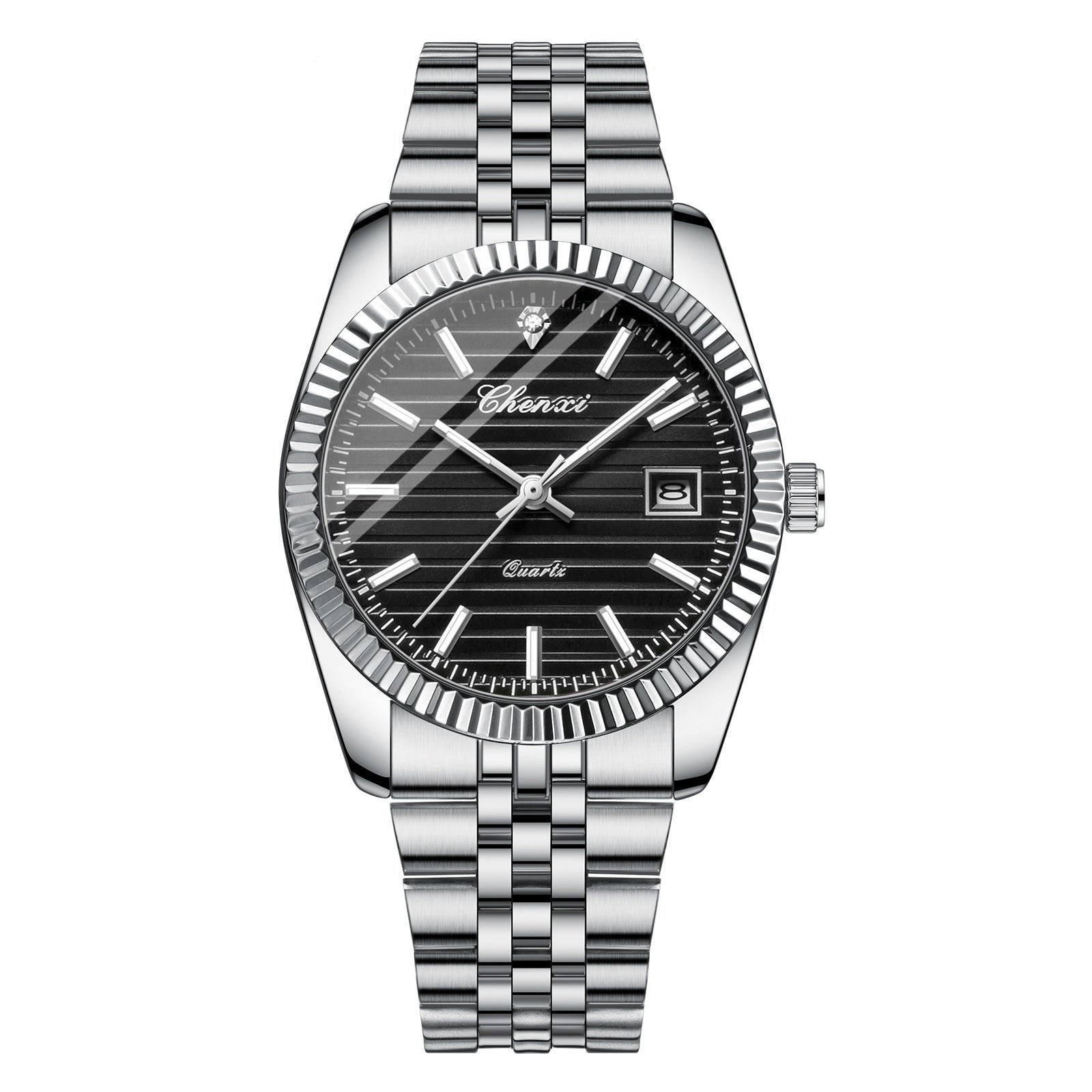 Calendrier des affaires Montres à quartz étanches lumineuses
