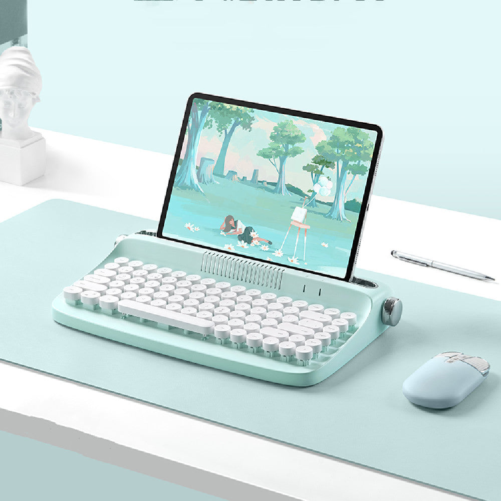 Retro Ipad Bluetooth souris clavier ensemble mignon bureau