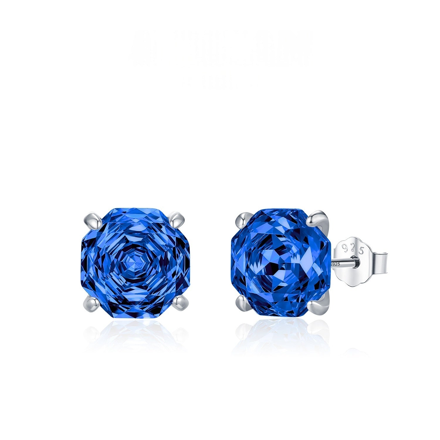 Boucles d'oreilles en diamant brillant taille rose Unisex Accessoire