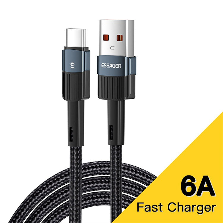 ESSAGER6A Câble de données de téléphone mobile Super Fast Charge 66W