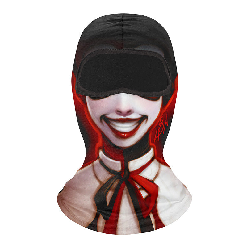 Masque de cyclisme extérieur Écharpe Soleil bloc et écharpe imperméable Linge de vélo Respirant Sports H