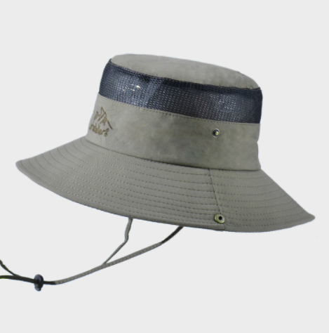 Solid Color Big Brim Sun Hat Protection de l'alpinisme extérieur