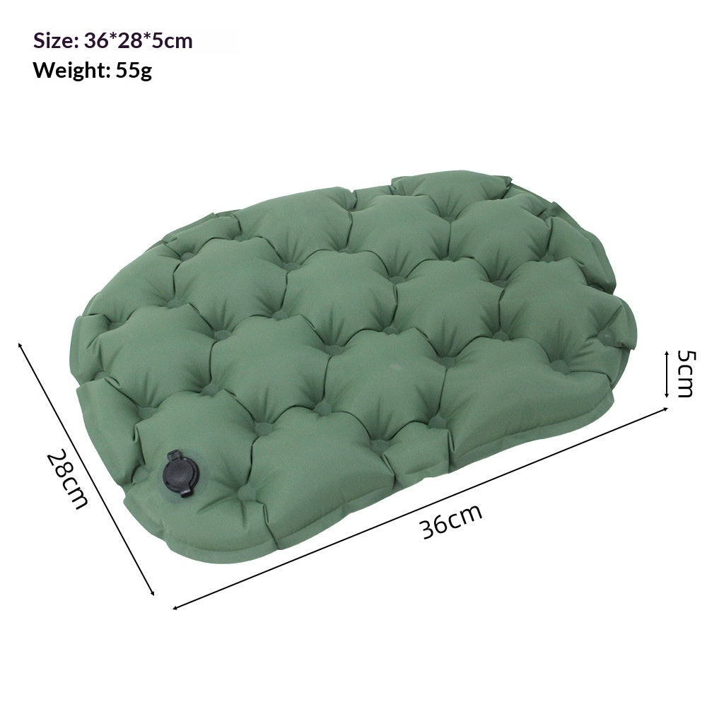 Camping de plein air Coussin de siège gonflable résistant à l'humidité