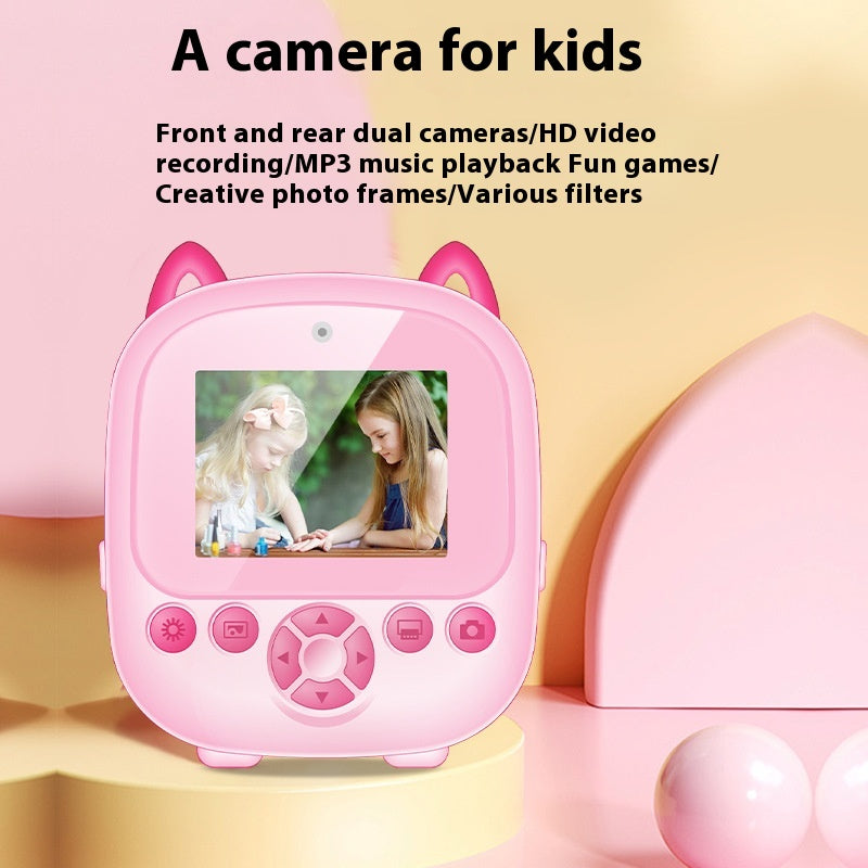 Polaroid Camera Mini HD Caméra numérique pour enfants Impression Photos