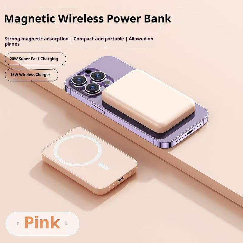 Bidirectional Fast Charging Magnetic Wireless Power Bank