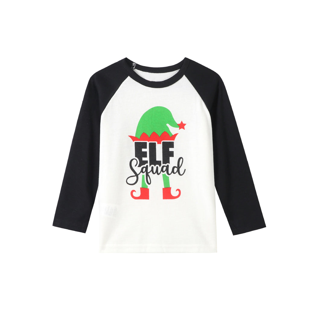 Vêtements de ménage imprimés de Noël pour parents et enfants