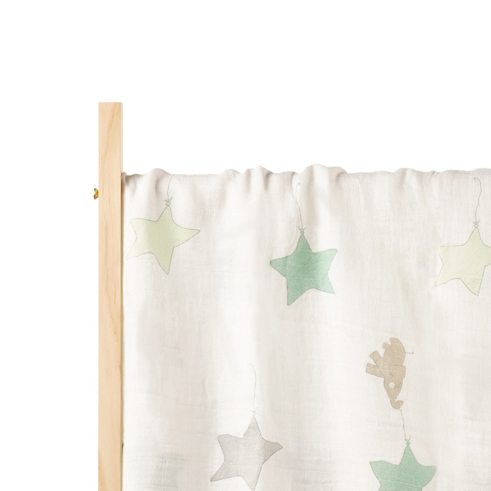 Simple imprimé nouveau-né bébé bambou coton bébé couverture Gro-bag