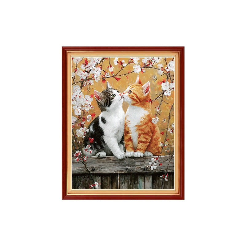 Cute animal Healing Cross Stitch Broderie artisanale DIY pour la maison Salon Drop Shippin