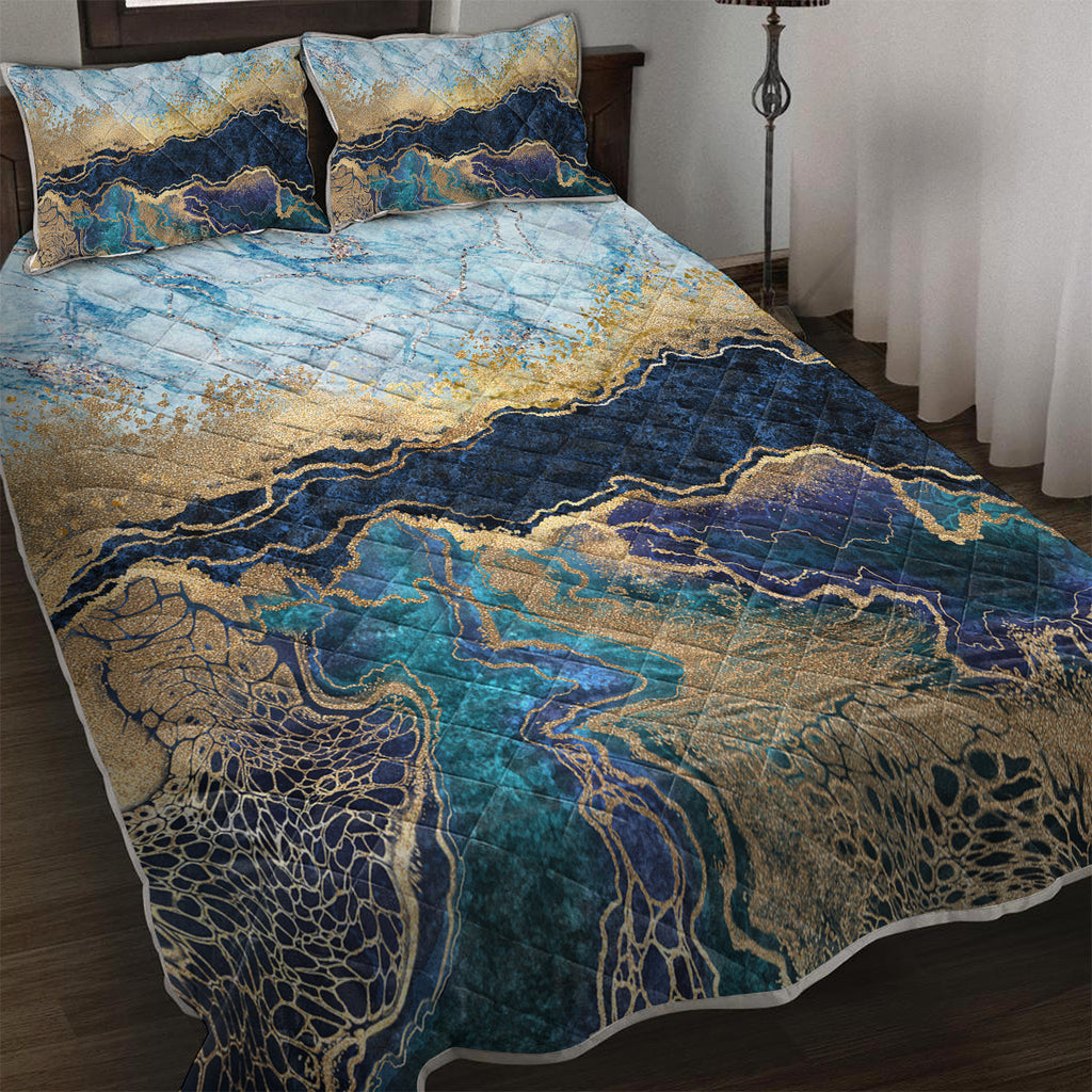 Set of marble patches