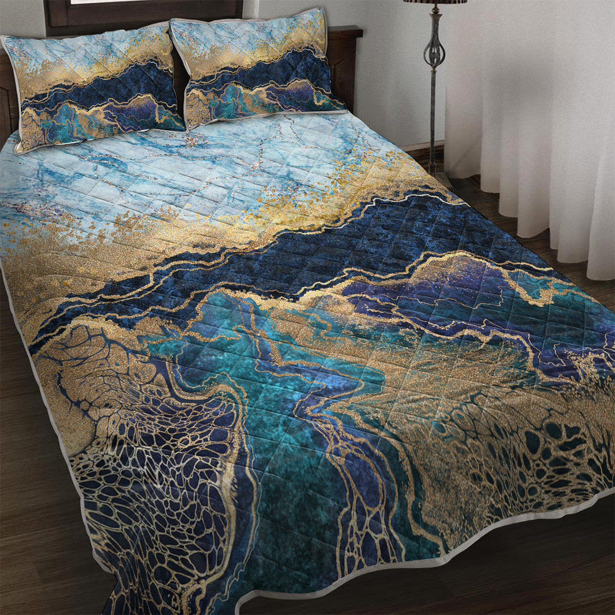 Set of marble patches