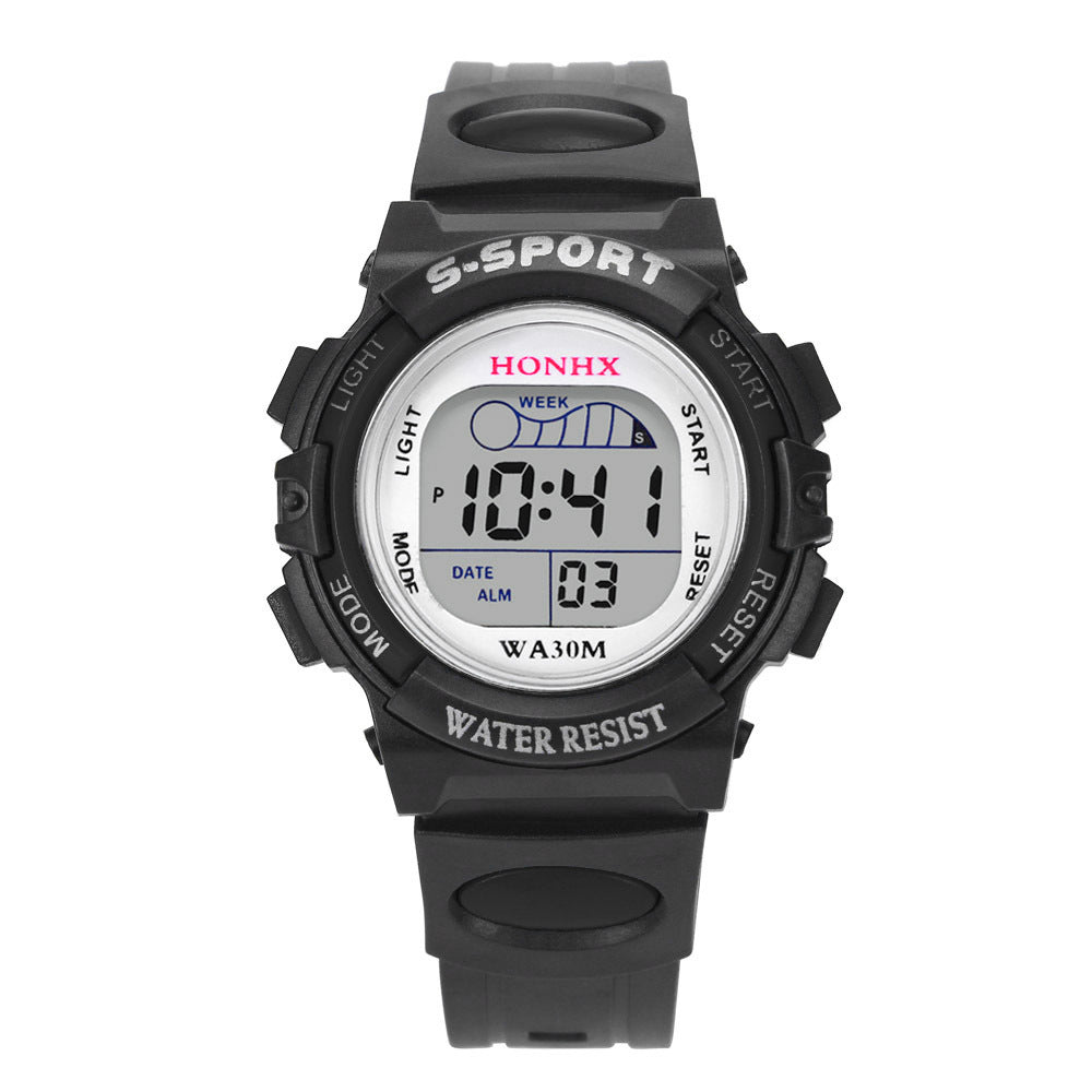 Étudiante Électronique Enfants Femmes Sport Watch