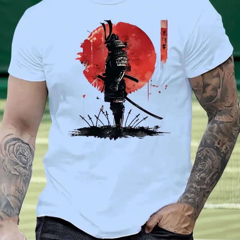T-shirt homme d'été imprimé en 3D