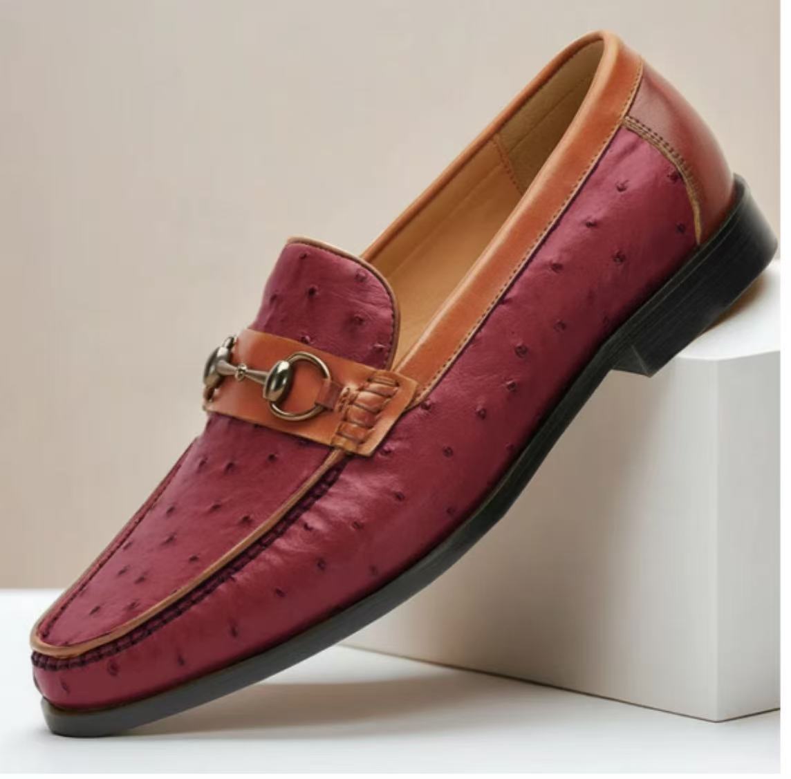 Chaussures en cuir pour hommes de style britannique