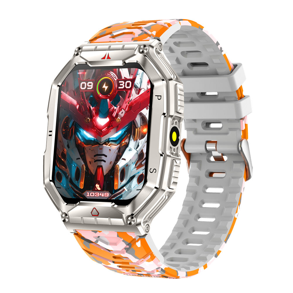 KR82 Smart Watch Bluetooth appelant la fréquence cardiaque Pression artérielle