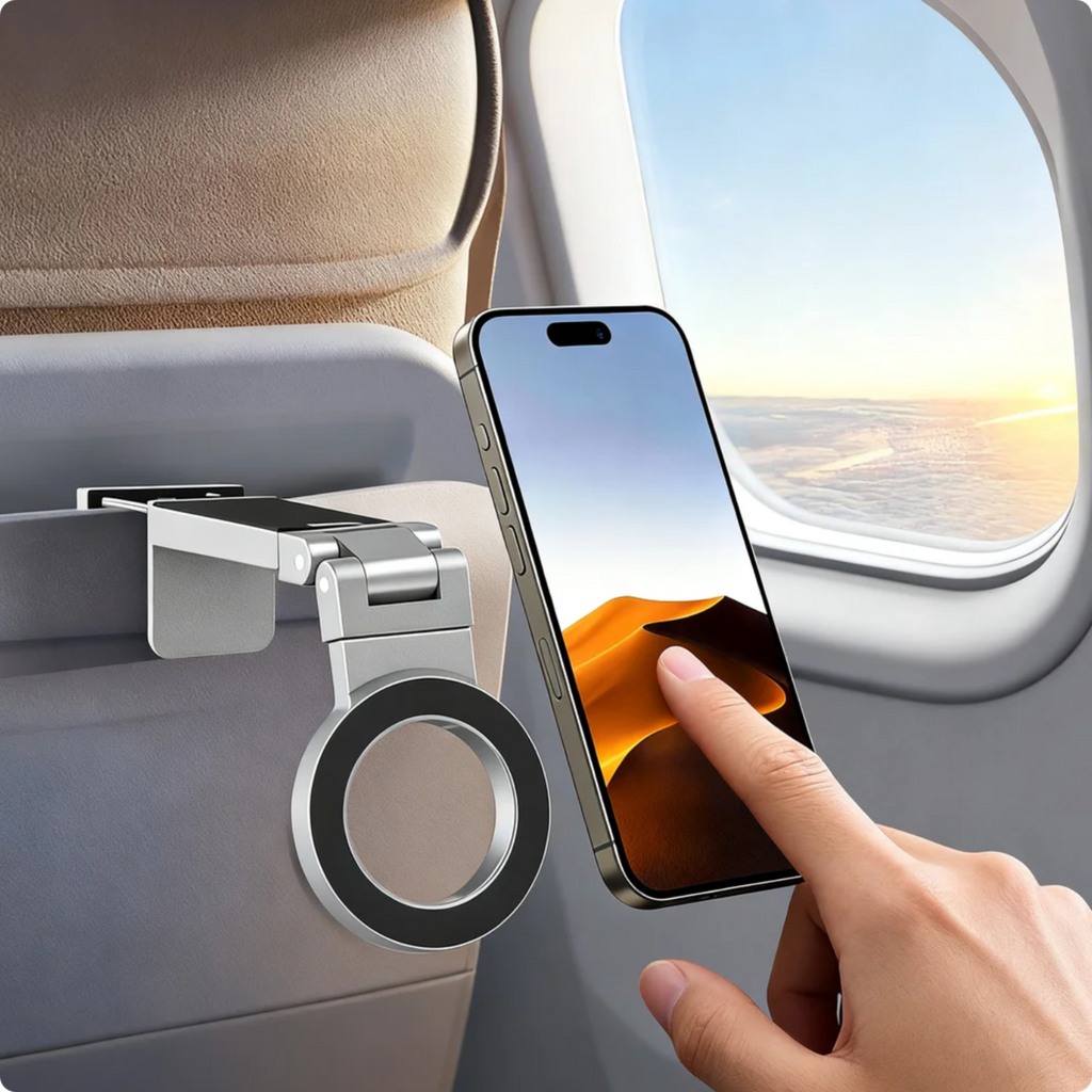 Support téléphone magnétique de voyage — aimant N52