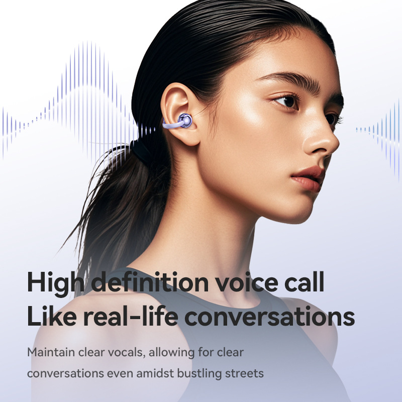 Explosion transfrontalière M91 Bluetooth Earphone Clamp-in-Ear Durable sans porter faible latence W
