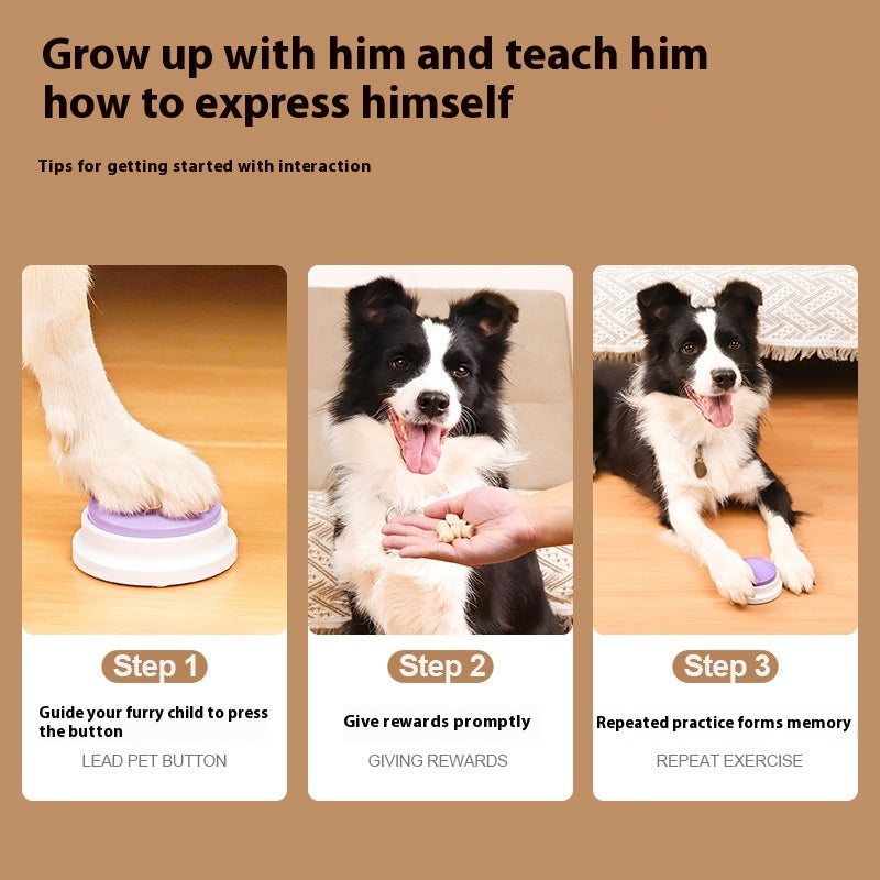 Jouet de voix pour chien de communication