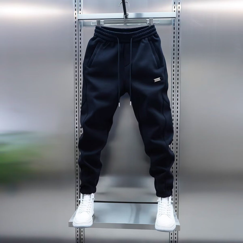 Shangbao Trendy Mens Printemps Sweatpants casual couleur solide